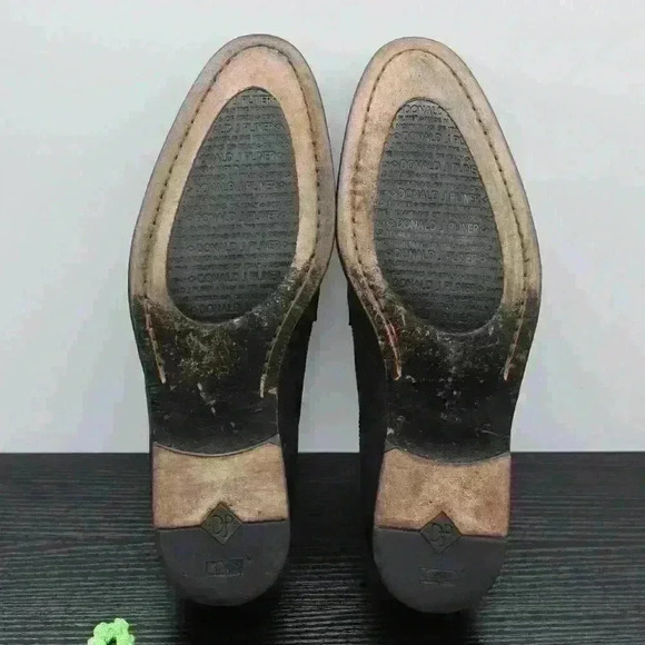 Donald Plinier Emerik Men’s Black Distressed Leath - Picture 10 of 12